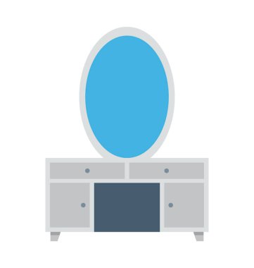  Vanity tablo vektör simgesi