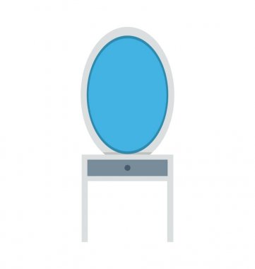  Vanity tablo vektör simgesi
