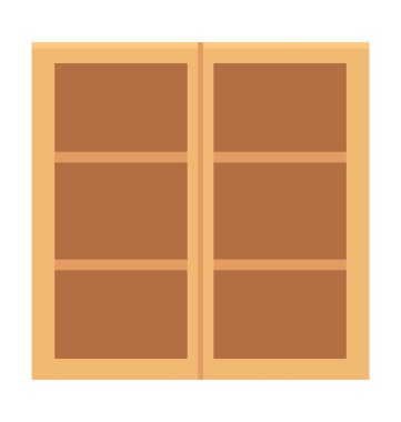  Dolap vektör simgesi