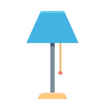  tablo lambası vektör simgesi