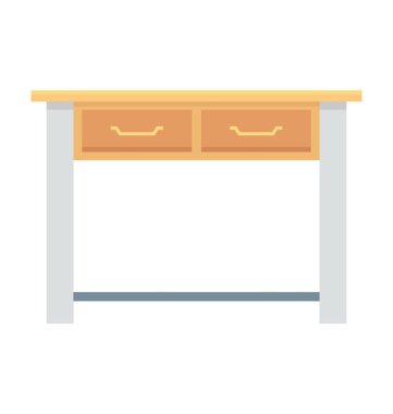  Çekmece Resepsiyon vektör simgesi 