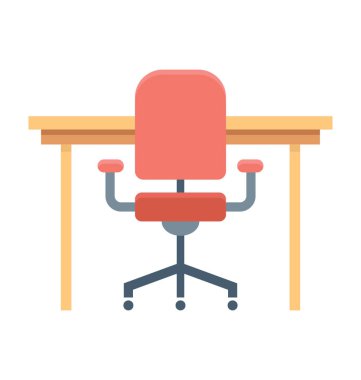  İş tablo vektör simgesi 