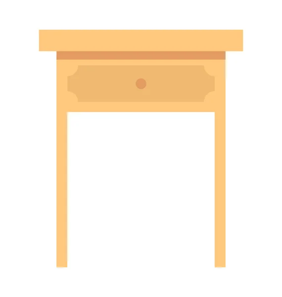 Desk Vector Icon — Stock Vector