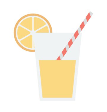  Limonata vektör simgesi 