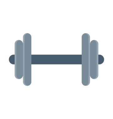  Dumbbell vektör simgesi 