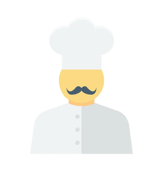 Icona vettore chef — Vettoriale Stock