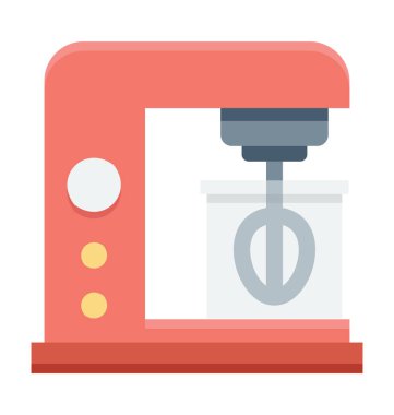  Elektrik çırpıcı vektör simgesi 