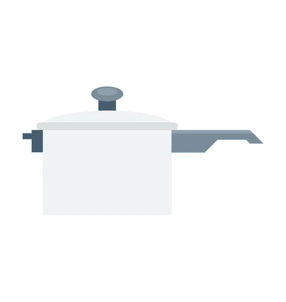 Icône de vecteur de casserole — Image vectorielle