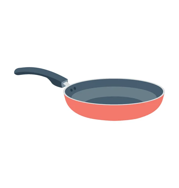 Fry pan Vector Icon — Stockvector