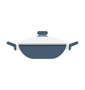  Pişirme Pan vektör simgesi