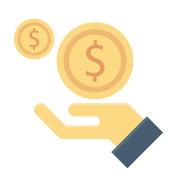  Ödeme vektör simgesi 