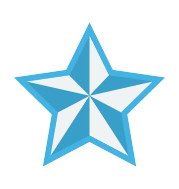  vektör yıldız simgesi