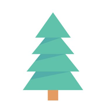  Noel ağacı vektör simgesi