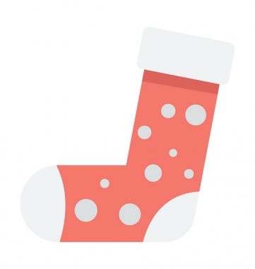  Çorap vektör simgesi