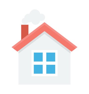  Ev vektörü simgesi