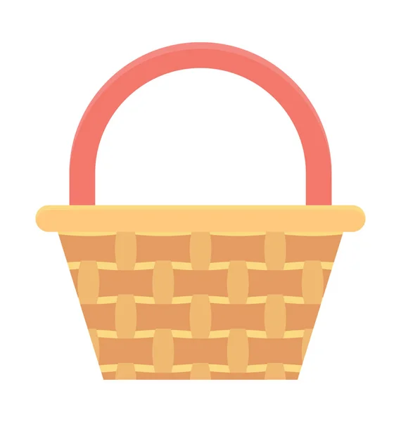 Basket Vector Icon — Stock Vector