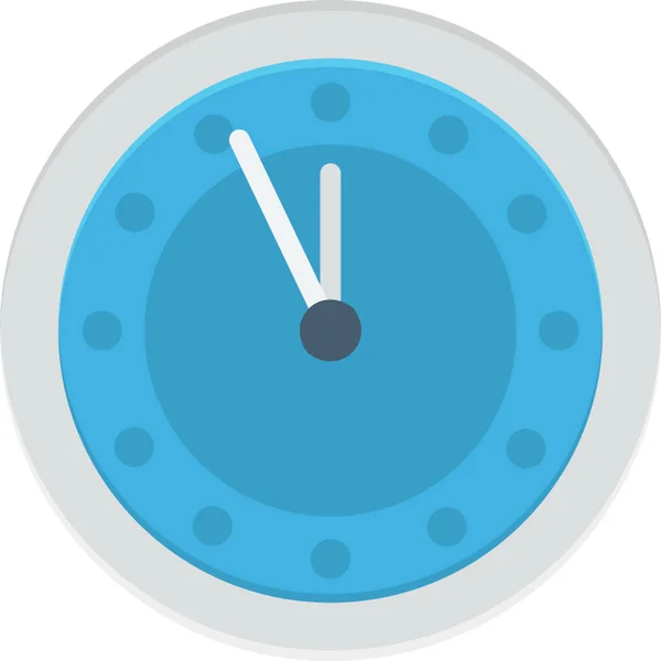 Reloj icono vector — Vector de stock