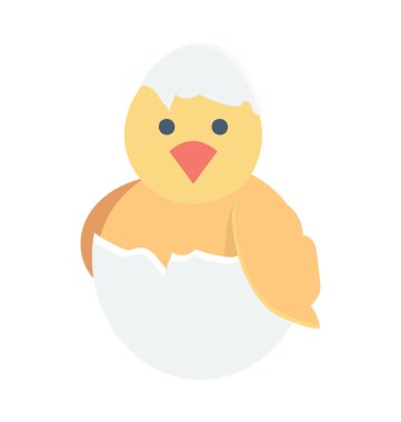  Piliç vektör simgesi 