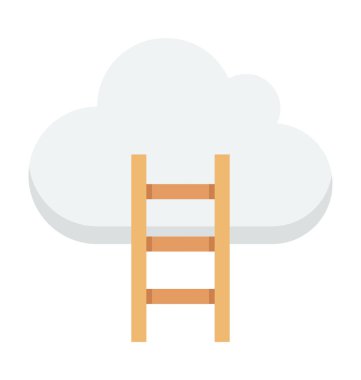 Bulut trafik vektör simgesi