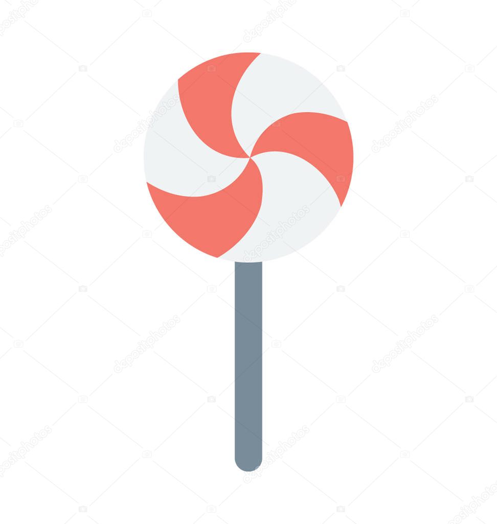  Lollipop Vector Icon