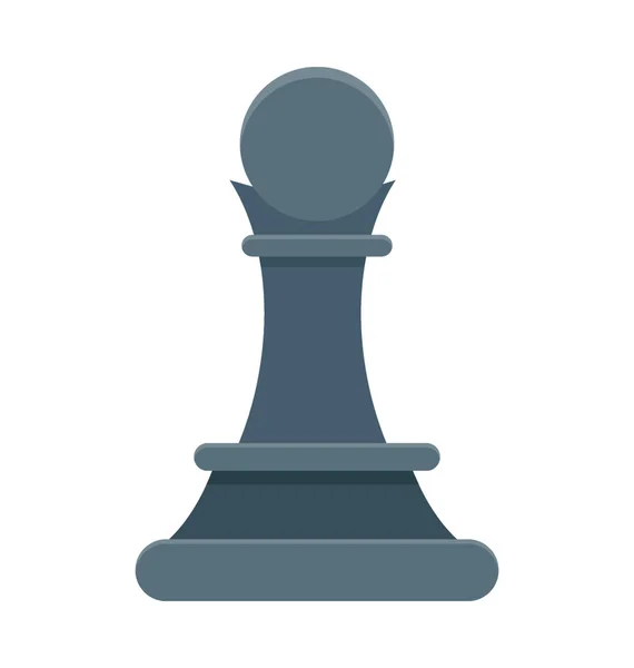Chess Pawn Vector Icon — Stock Vector