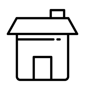  Villa vektör simgesi 