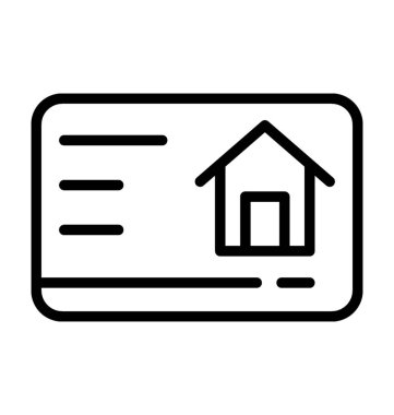  Özellik kartı vektör simgesi 