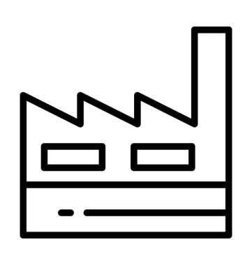  Sanayi vektör simgesi 