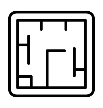  Blueprint vektör simgesi