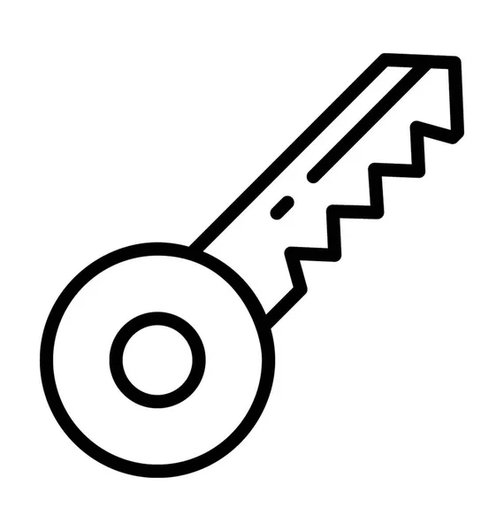 Icono clave vector — Archivo Imágenes Vectoriales