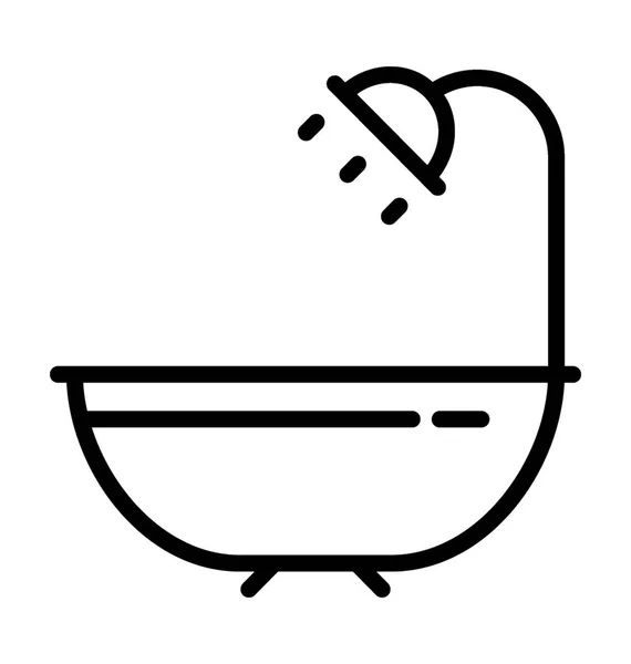 Ванну векторної Icon — стоковий вектор