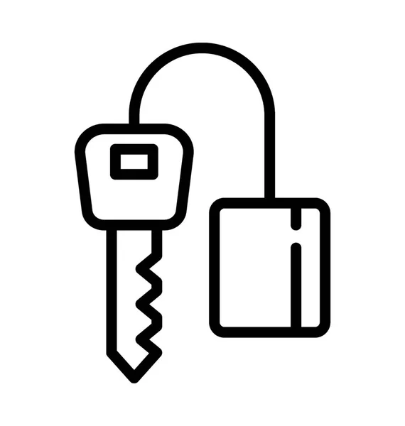 Key Vector Icon — Stock Vector