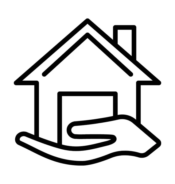 House Care Vector Icon — Stock Vector