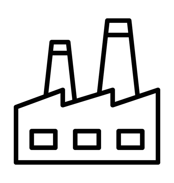 Industria vector icono — Vector de stock