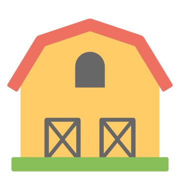 Bir küçük tek katlı veya barınak 