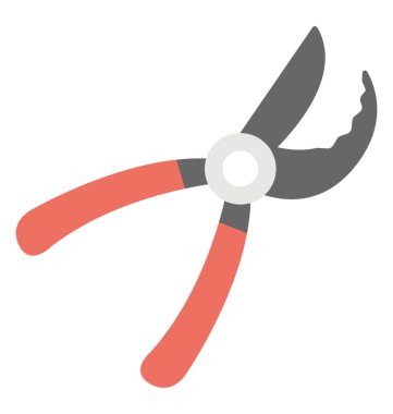 Kesme çim ve diğer bitkiler için kullanılan Bahçe makas