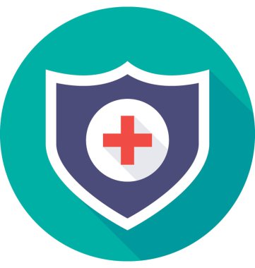 Hastane bakım vektör simgesi