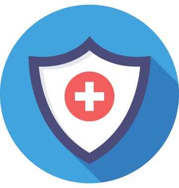 Hastane bakım vektör simgesi