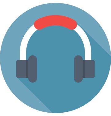 Kafa telefon vektör simgesi