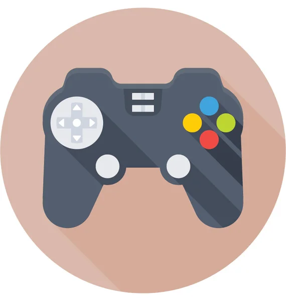 Juego Almohadilla Vector Icono — Vector de stock