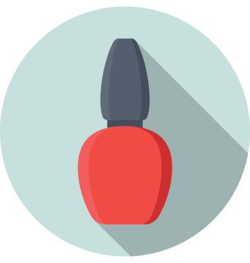 Tırnak cilası vektör simgesi