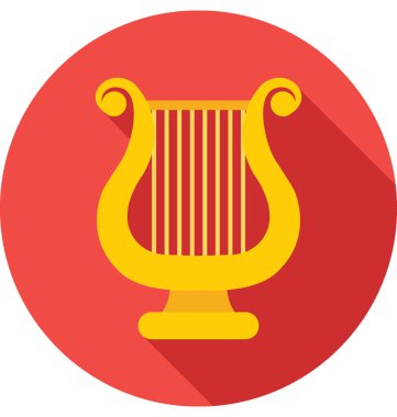 Lir renkli vektör simgesi