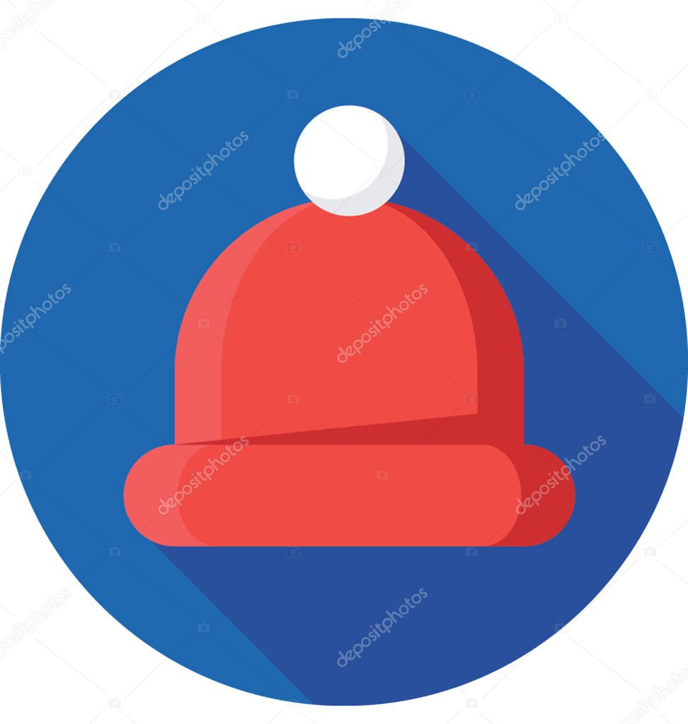 Bobble Hat Vector Icon