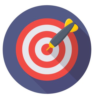 Vektör simgesi boğa göz 