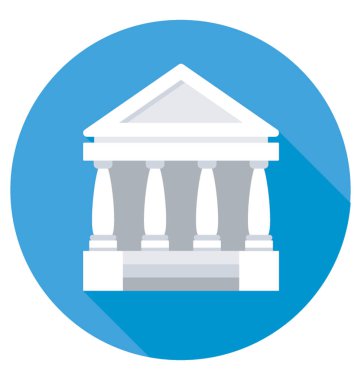 Okul renkli vektör simgesi