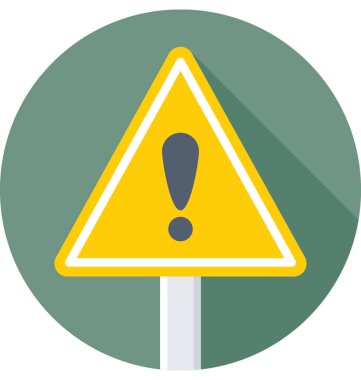 ünlem işareti vektör simgesi