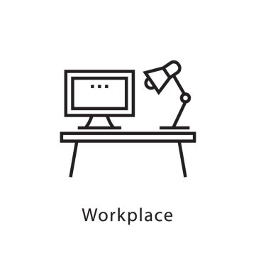 Teknik araçları vektör satırı simgesi