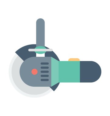  Dairesel testere vektör simgesi 