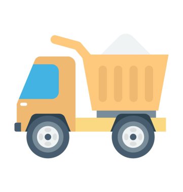  Kamyon vektör simgesini boşalt 