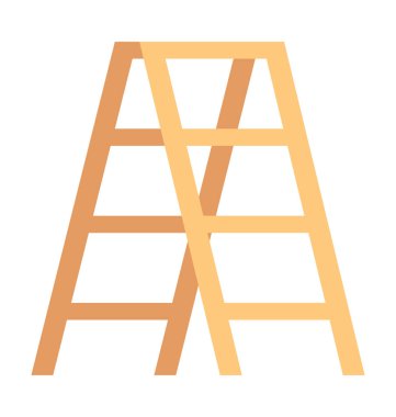  İnşaat merdiven vektör simgesi